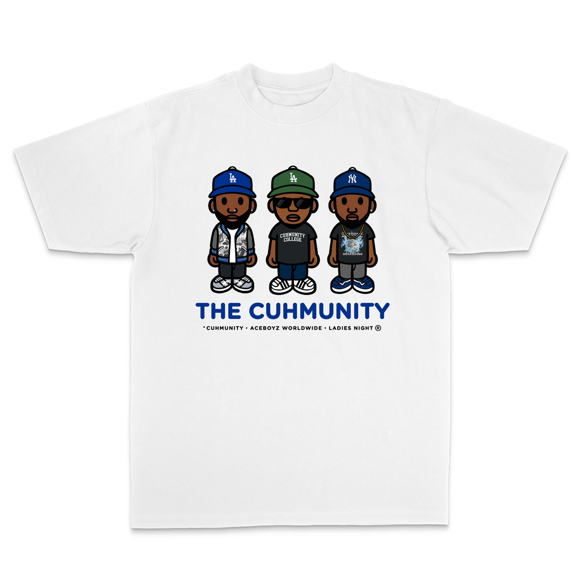 CLIPS TShirt WHITE cuhmunity