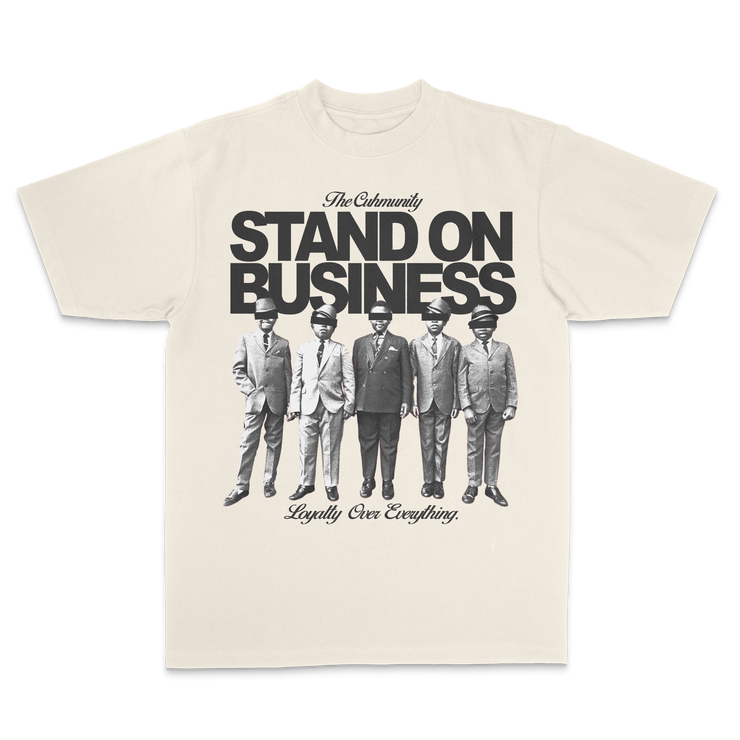 STAND ON BUSINESS T-Shirt - OFF WHITE